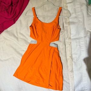 Outdoor Voices XS Court Dress in orange
